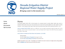 Tablet Screenshot of nidregionalwatersupply.org